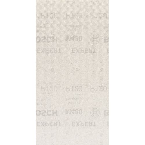 10 feuilles abrasives rectangle réticulée Expert M480 D 115x230mm G 120 - BOSCH - 2608900763 pas cher Secondaire 1 L