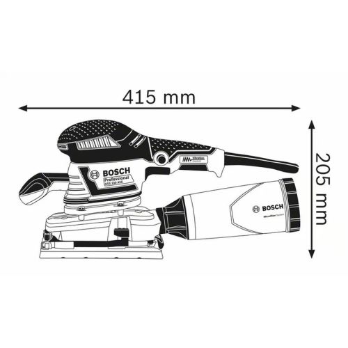 Ponceuse vibrante 300W GSS 230 AVE en coffret L-BOXX BOSCH 0601292801 photo du produit Secondaire 1 L