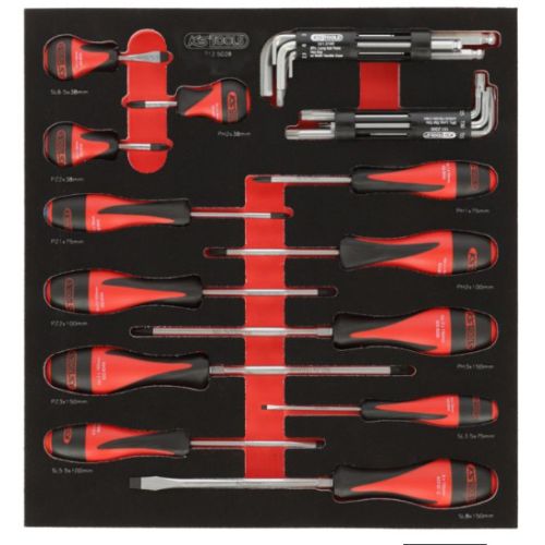 Composition d'outils 4 tiroirs pour servante 173 pièces - KS TOOLS - 714.0173 photo du produit Secondaire 6 L