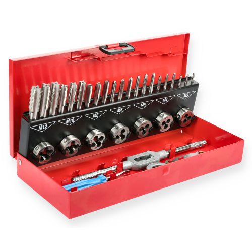 Coffret de 32 tarauds à mains et filières HANGER 155899 photo du produit