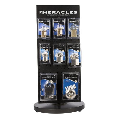 Présentoir à cadenas kit avec cadenas Euros HERACLES CAD-KIT-2 photo du produit Secondaire 2 L