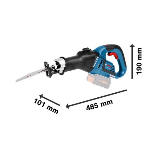 Scie sabre 18 V GSA 18V-32 (sans batterie ni chargeur) en carton BOSCH 06016A8108 photo du produit Secondaire 1 L