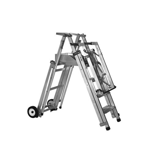 Plate-forme télescopique TANDEM 7 PLIANT 3,72m - DUARIB - 18176 pas cher Secondaire 1 L