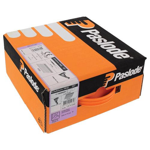 Pointes crant&eacute;es galvanis&eacute;es 4x40 mm SPIT PASLODE 141039 photo du produit Secondaire 1 L