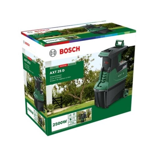Broyeur de jardin silencieux 2500 W AXT 25 D BOSCH 0600803103 photo du produit Secondaire 4 L