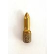 Embout de vissage Pozidriv N°1 25 mm en torsion TIN à usage intensive SMARTOOL TECHNIC 933112 photo du produit