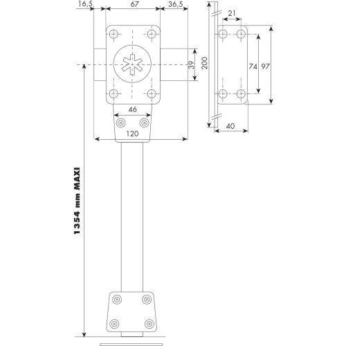 VER ZENITH 1530 2PTS B+C A BTN GHB C/45MM DTE photo du produit Secondaire 5 L