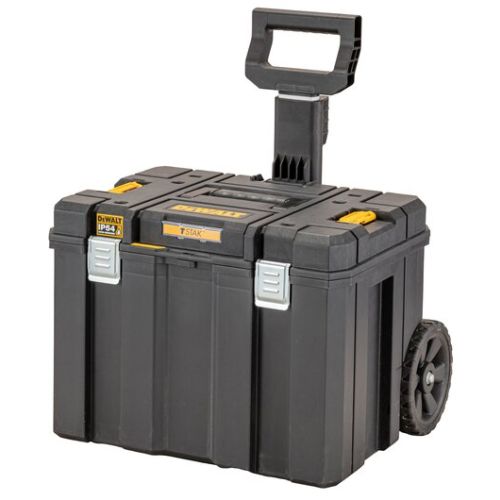 Coffret T-STAK IP54 grande contenance mobile avec poigné télescopique - DEWALT - DWST83347-1 pas cher Secondaire 1 L