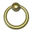 Anneau rond de diamètre 35 mm zamak finition laitonné vieilli CADAP 1007/2V photo du produit