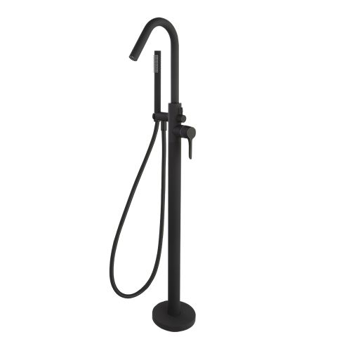 Mitigeur bain-douche sur colonne ADAGIO 918503DNM noir mat avec ensemble de douche - RAMON SOLER - 91C306309 pas cher