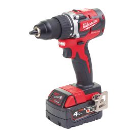 Perceuse-visseuse M18 CBLDD-402C BRUSHLESS + 2 batteries 4 Ah + chargeur + coffret MILWAUKEE 4933464539 photo du produit Principale M