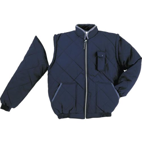 Blouson matelassé bleu marine T2XL - DELTAPLUS - NEWDEBLXX pas cher