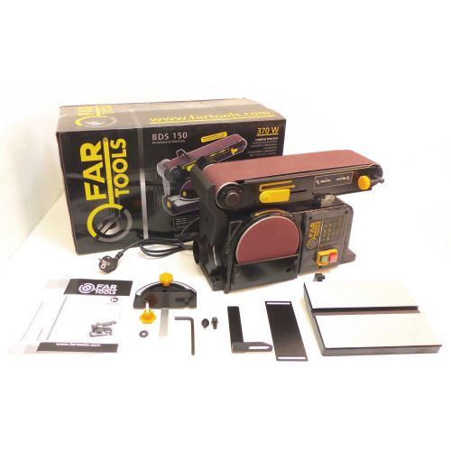 Combiné ponceur 370 W BDS 150 bande de 100 x 915 mm FARTOOLS 113203 photo du produit Secondaire 1 L