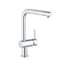 Mitigeur d'évier MINTA Grohe à douchette extractible bec haut L - 32168-000 photo du produit Principale M