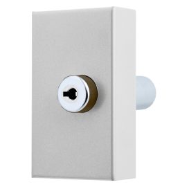 Capot pour verrou de blocage blanc photo du produit