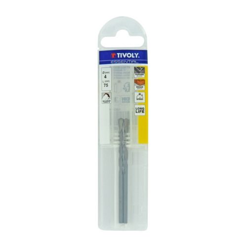 Forets &agrave; b&eacute;ton ESSENTIAL &agrave; queue cylindrique D.4mm - TIVOLY - 10900240400 pas cher Secondaire 1 L