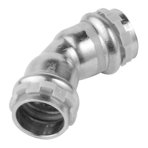 Raccord VSH SudoPress Cuivre Gaz courbe 45° (2 x à sertir) - AALBERTS IPS - 6674197 pas cher