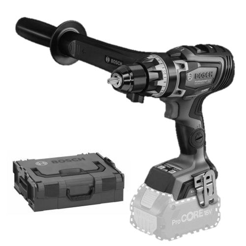 Perceuse-visseuse 18V GSR 18V-150 C Professional BITURBO (sans batterie ni chargeur) + L-BOXX - BOSCH - 06019J5002 pas cher