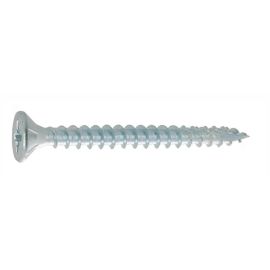 Vis à bois à tête fraisée pointe cutting PZ Ultima acier zingué blanc photo du produit Principale M