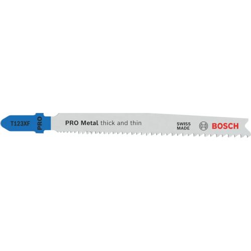 Lames de scie sauteuse T 123 XF Progressor for Metal - BOSCH - 2608638473 pas cher