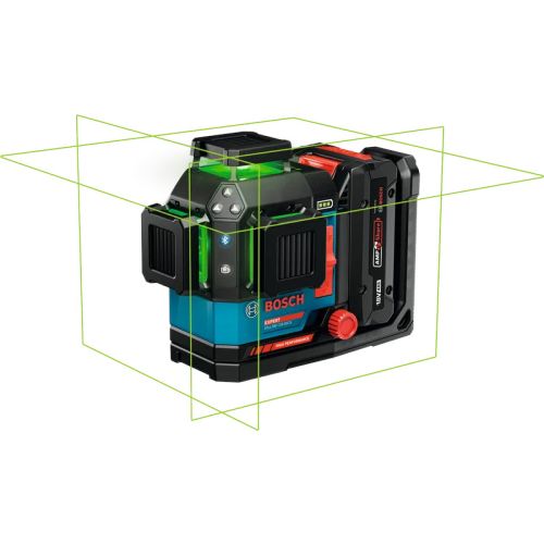 Laser lignes EXLL18V-120-33CG + 1 batterie 4Ah EXBA18V-40 + chargeur rapide + coffret L-BOXX - BOSCH EXPERT - 0601065B00 pas cher Secondaire 1 L