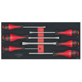 Module de 6 tournevis Ultimate® KS Tools Fente - Phillips® 1/3 580 g - 713.5015 photo du produit Principale M