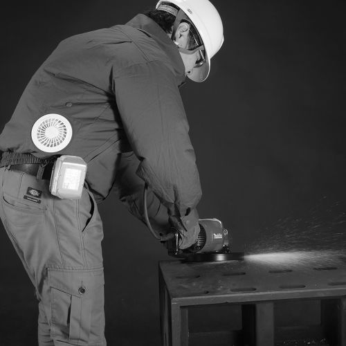 Blouson ventil&eacute; 18 V (sans batterie ni chargeur) bleu TL - MAKITA - DFJ304ZL pas cher Secondaire 3 L