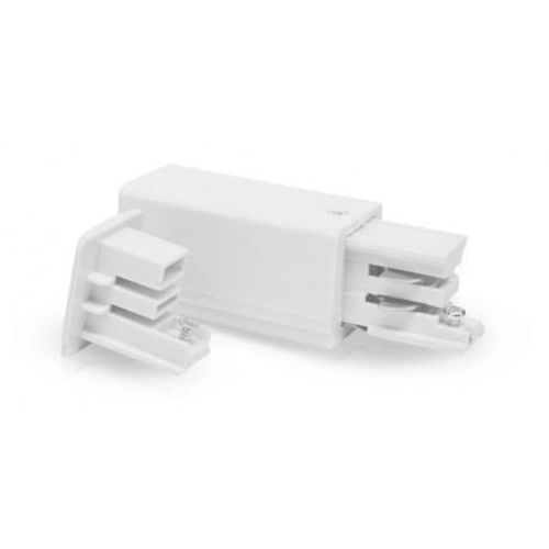 Connecteur triphase alimentation et fin droit blanc MIIDEX LIGHTING 82222 photo du produit