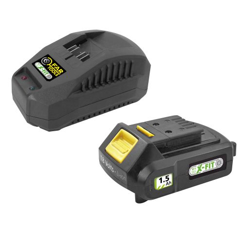 Pack 18 V XF-KIT15 batterie Lithium-Ion 1,5 Ah + chargeur rapide FARTOOLS 216017 photo du produit