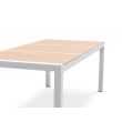 Table de jardin Helsinki en aluminium et plateau céramique blanc - DCB GARDEN - HELSINKI-TB200 pas cher Secondaire 1 S