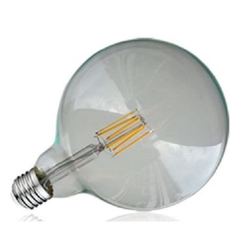 Ampoule LED globe filament E27 G125 8 W 6000 K claire MIIDEX LIGHTING 7156 photo du produit Principale L