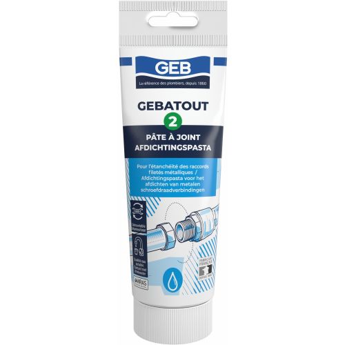 Pâte à joint Gebatout 2 en tube de 250ml - GEB - 103960 pas cher