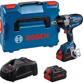 Boulonneuse à choc 18V Bosch GDS 18V-1600 HC 2 Batteries 8 Ah + chargeur en coffret L-BOXX - 06019M1002 photo du produit Principale M