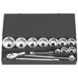 Coffret 1'' de 14 outils en mm - SAM OUTILLAGE - 79-M14 pas cher