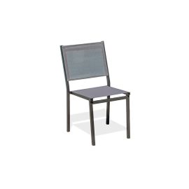 Chaise de jardin TOLEDE gris anthracite DCB Garden - TOLEDE-CH pas cher Principale M