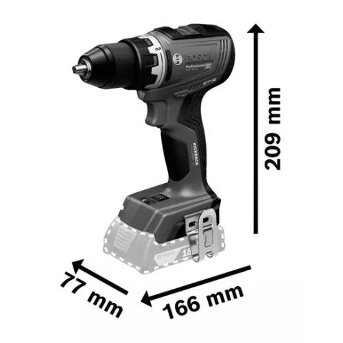 Perceuse-visseuse 18V GSR 18V-65 Professional + 2 batteries ProCORE 4 Ah + chargeur rapide + coffret L-BOXX - BOSCH - 06019N3206 pas cher Secondaire 3 L