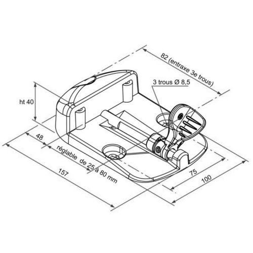 Sabot à tourniquet - TIRARD - QA592305P pas cher Secondaire 1 L
