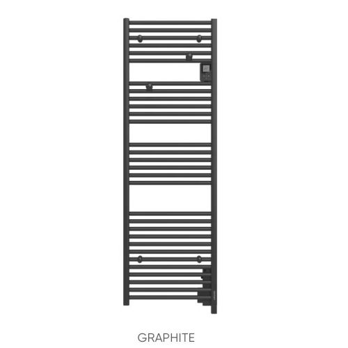 Radiateur sèche-serviettes Doris électrique digital sans ventilo  750W Prune  - ATLANTIC -  850181 pas cher Secondaire 4 L