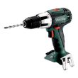 Perceuse à percussion 18V SB 18 LT avec mandrin Quick (sans batterie ni chargeur) + coffret métal - METABO - 1210072 pas cher