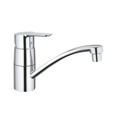 Mitigeur évier BAUEDGE monocommande chromé GROHE 23563-000 photo du produit