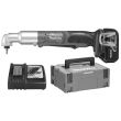 Visseuse d'angle à chocs LXT 18V Forme C - 60Nm + chargeur rapide + coffret MAKPAC - MAKITA - DTL061RTJ pas cher