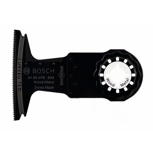 Lame plongeante de scie oscillante BIM AII 65 APB pour bois et métal 40 mm BOSCH 2608661781 photo du produit