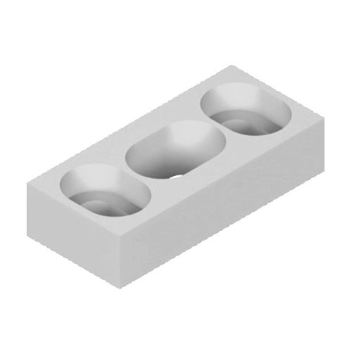 Gâche haute pour verrou DATOR laquée blanc RAL9010 - LA CROISEE DS - DS6866-036 pas cher