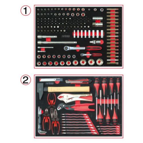Composition de 184 outils pour servante 10 kg KS TOOLS 714.0184 photo du produit