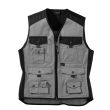 Gilet de travail WORK ATTITUDE gris/noir TS - LAFONT - 9ATT00CP005711 pas cher