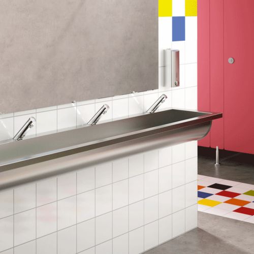 Mitigeur de lavabo temporisé TEMPOSOFT MIX 2 DELABIE 742500 photo du produit Secondaire 3 L