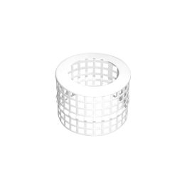 Grille d'amen&eacute;e d'air CHEMILUX Ubbink 80 et 125 mm de diam&egrave;tre - 960103 pas cher Principale M