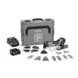 Multimaster 18V AMM 500 PLUS Top + 2 batteries 4Ah + chargeur rapide + coffret L-BOXX - FEIN - 71293861000 pas cher