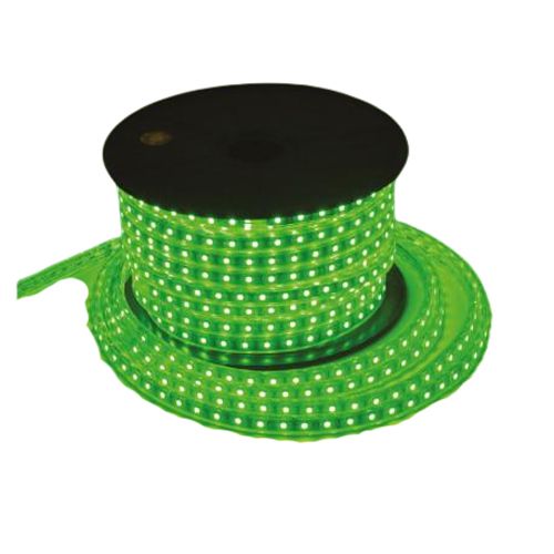 Bobine LED 5050 3m 8W/m 230V IP65 vert MIIDEX LIGHTING 7498331 photo du produit Principale L