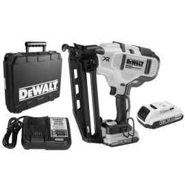 Cloueur de finition 18V XR Dewalt DCN660D2-QW 16 GA + 2 batteries 2 Ah + chargeur + coffret pas cher Principale M